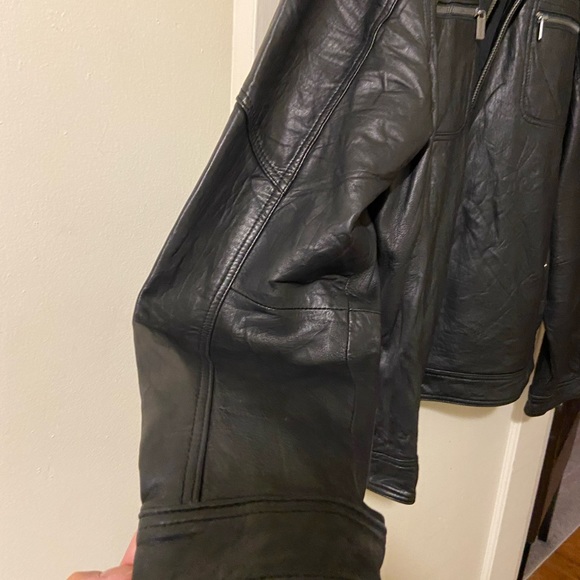 Michael Kors leather jacket - Picture 6 of 12